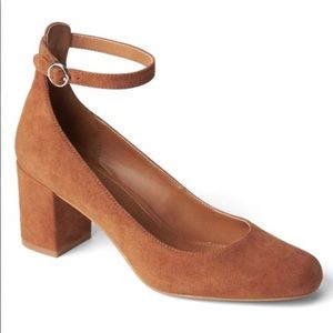 Gap Ankle Strap Block Heel